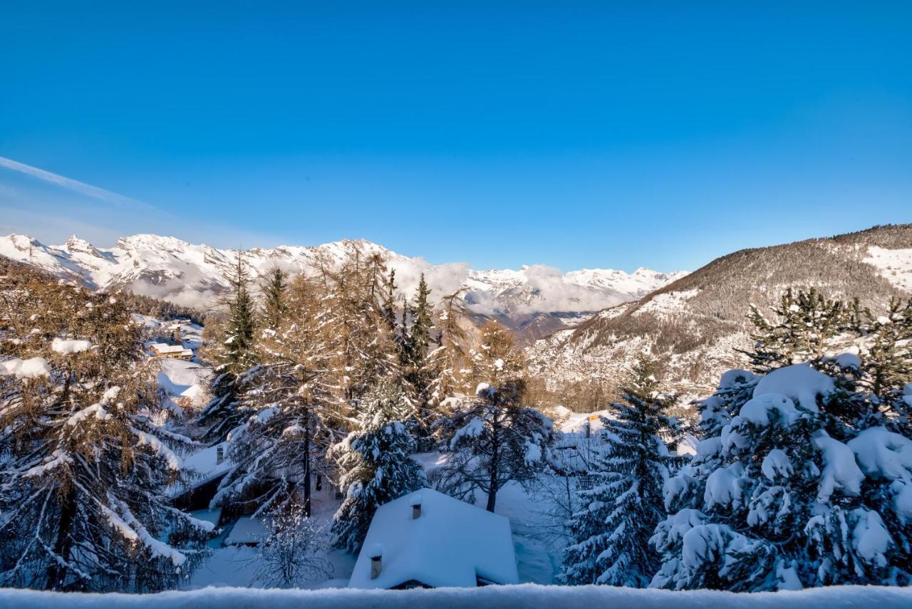 Appartement O Bouleau La Tzoumaz Exteriör bild