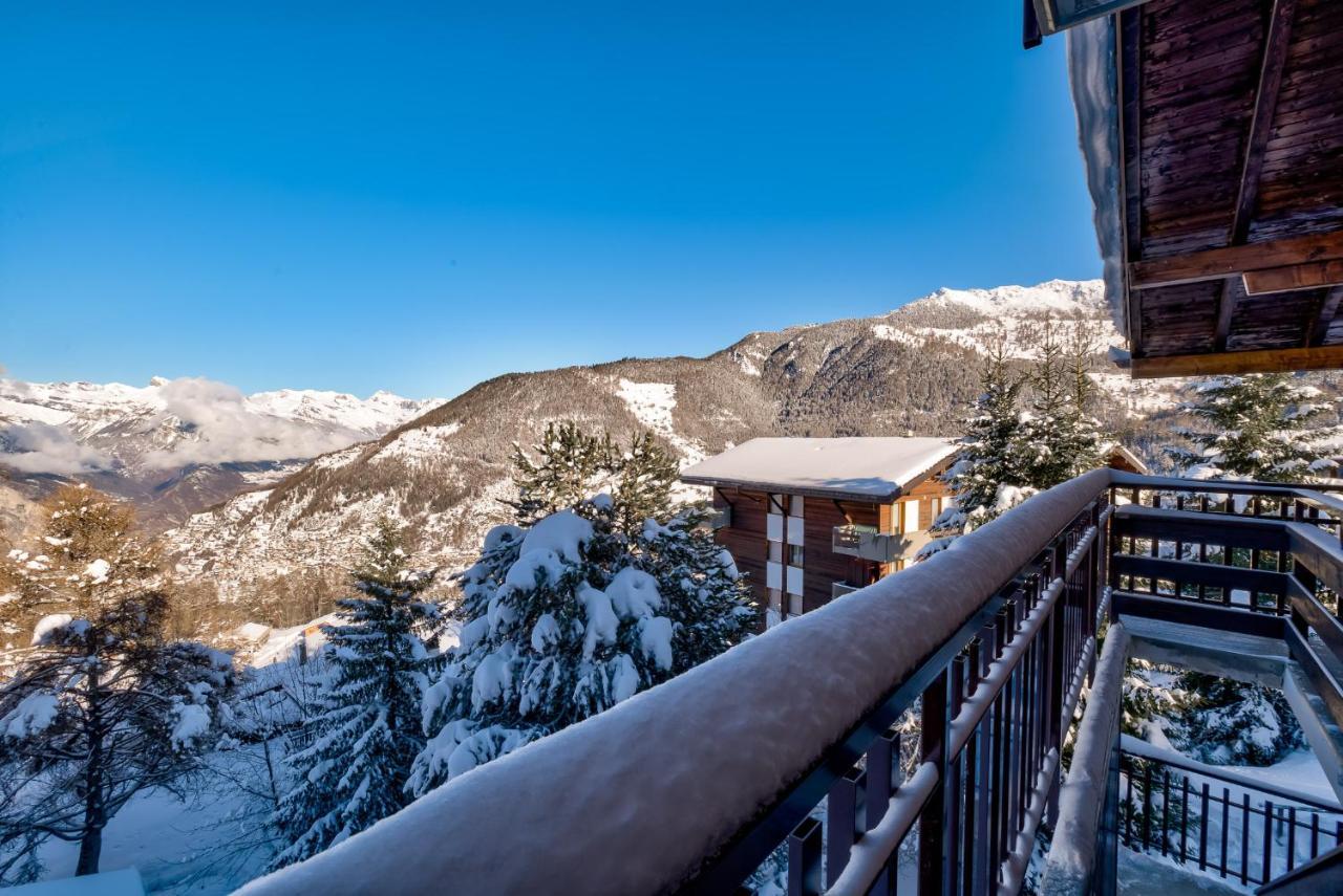 Appartement O Bouleau La Tzoumaz Exteriör bild