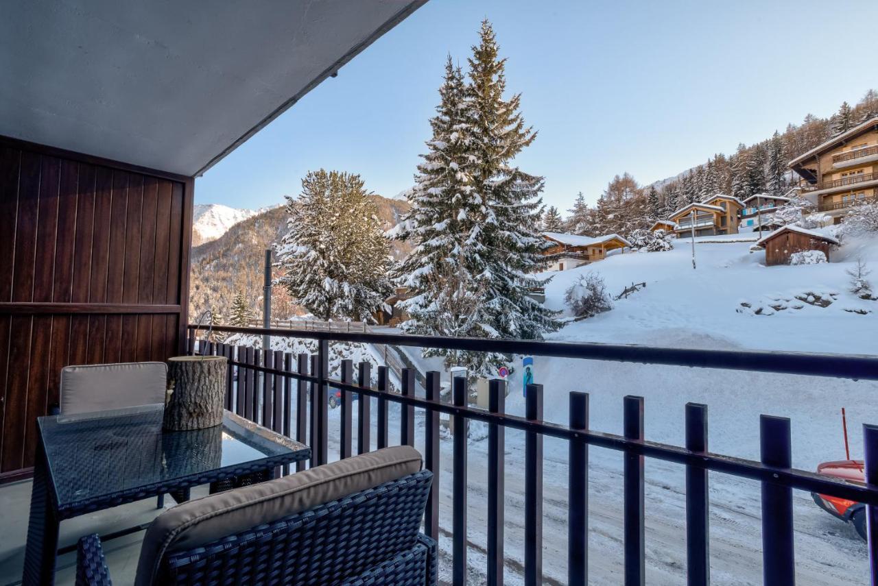 Appartement O Bouleau La Tzoumaz Exteriör bild