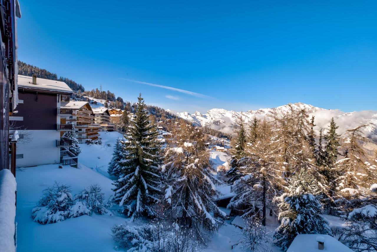 Appartement O Bouleau La Tzoumaz Exteriör bild